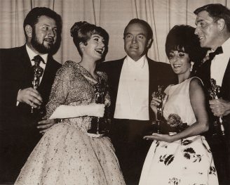 Award Winners from the 33rd Academy Awards ceremony in 1961