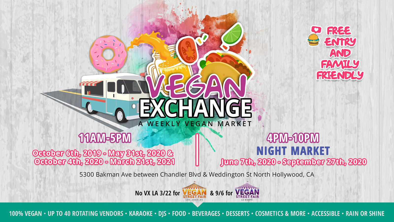 Vegan Exchange, Los Angeles A Weekly Vegan Market Toluca Lake Magazine